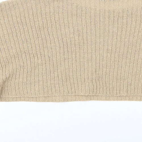 PRETTYLITTLETHING Womens Brown   Pullover Jumper Size M