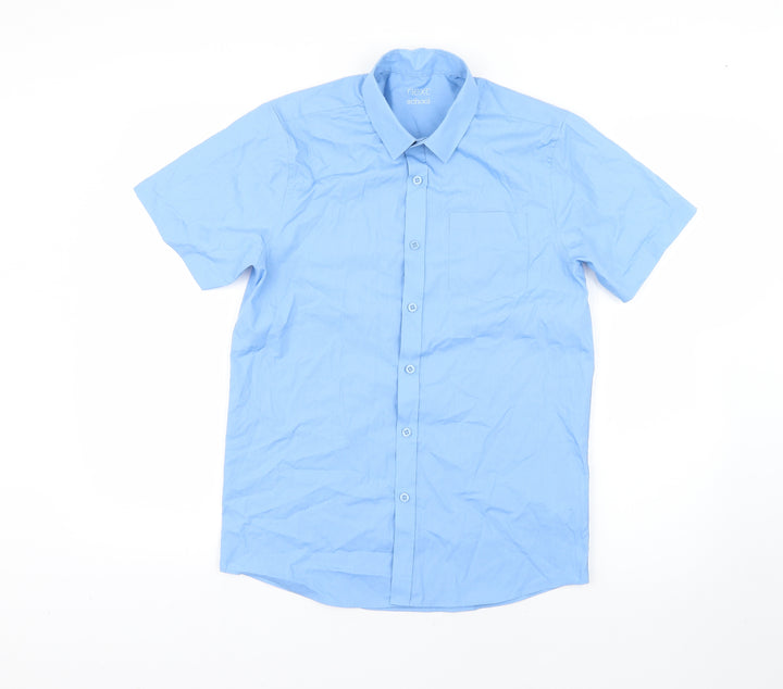 NEXT Boys Blue   Basic Button-Up Size 13 Years