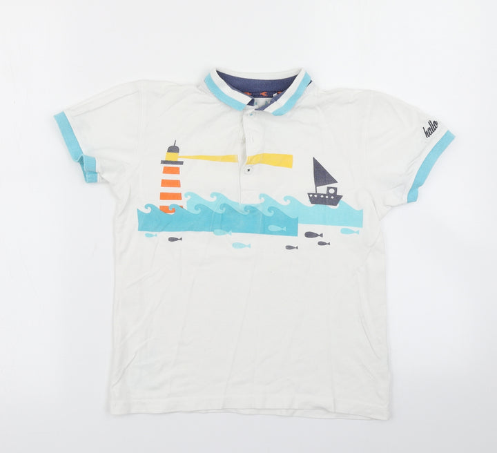 Cool Club Boys White   Basic Polo Size 8 Years