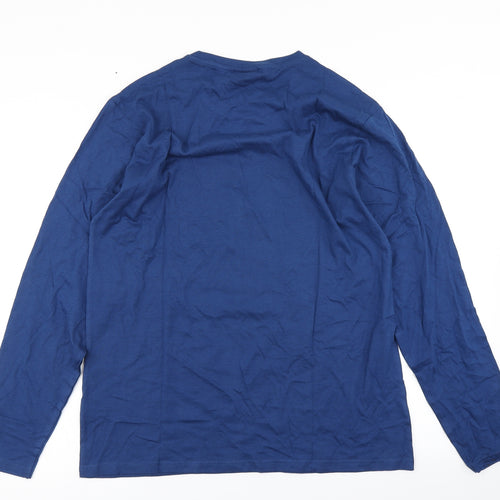 Primark Mens Blue    T-Shirt Size L  - Rick and Morty