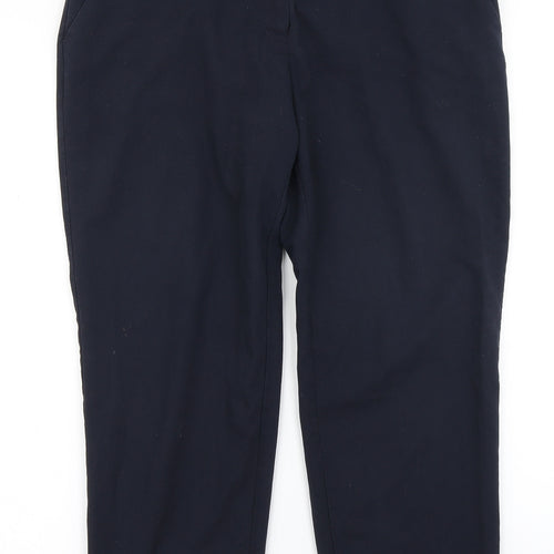 Dorothy Perkins Womens Blue   Dress Pants Trousers Size 10 L25 in