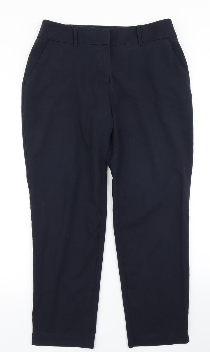 Dorothy Perkins Womens Blue   Dress Pants Trousers Size 10 L25 in