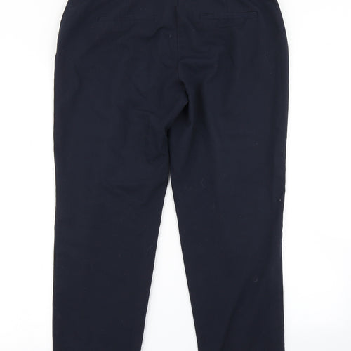 Dorothy Perkins Womens Blue   Dress Pants Trousers Size 10 L25 in