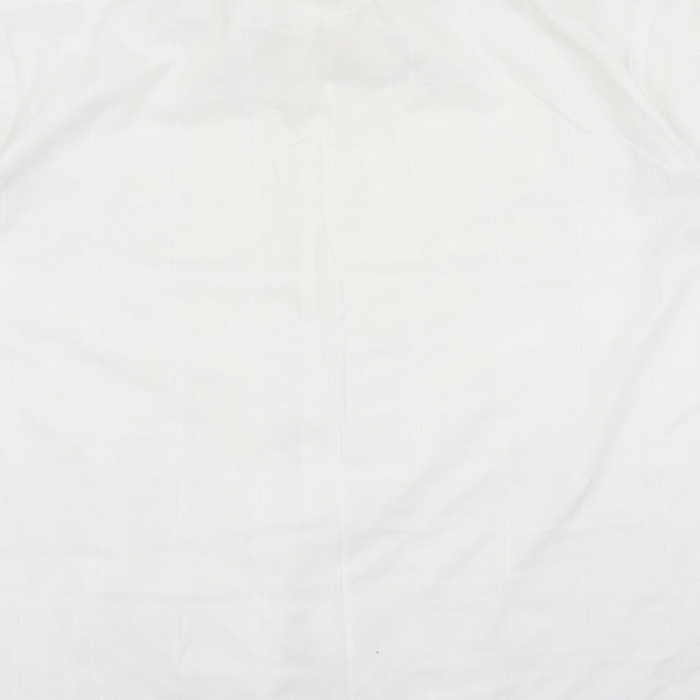 George Mens White    Button-Up Size 2XL