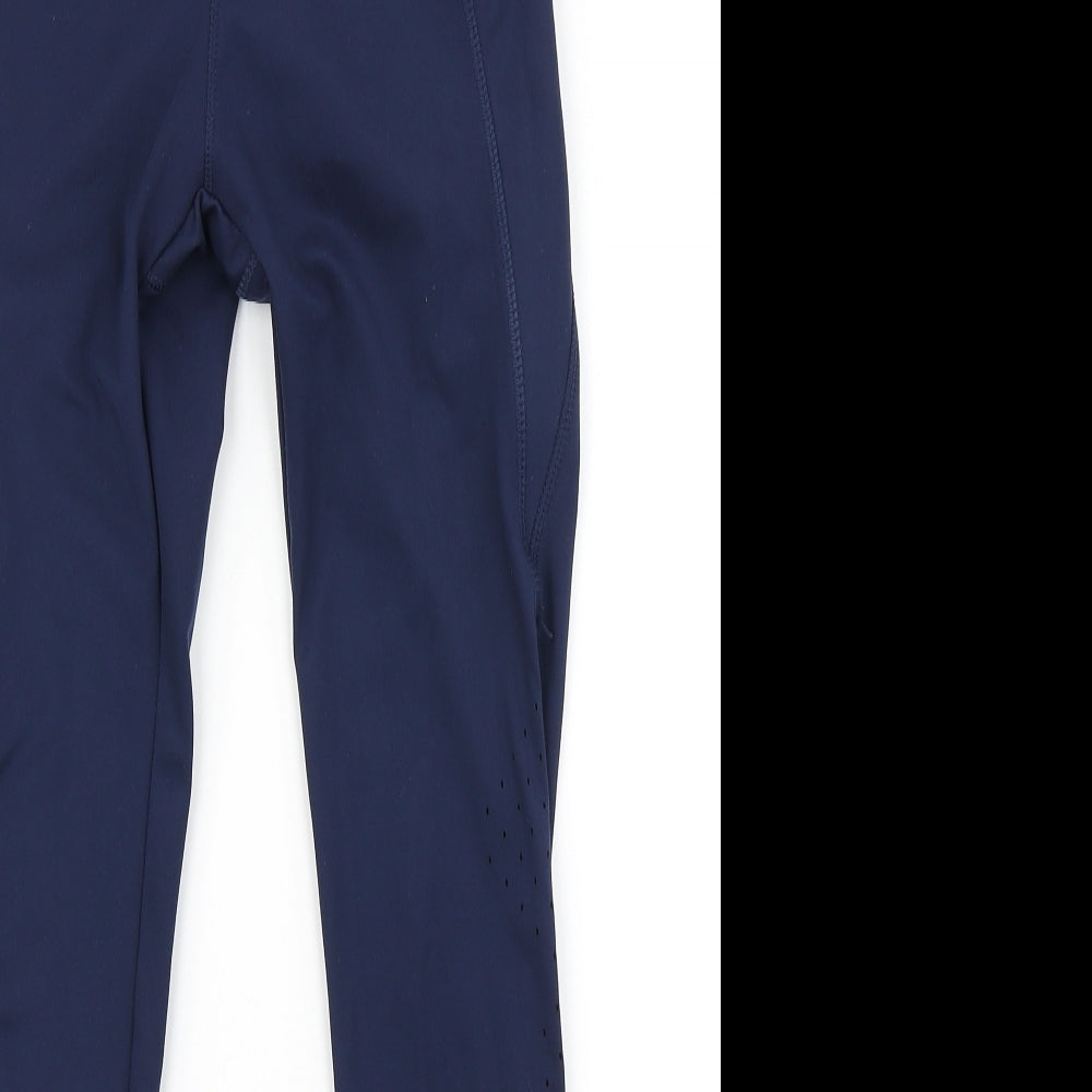 MP Womens Blue   Compression Leggings Size S L22 in