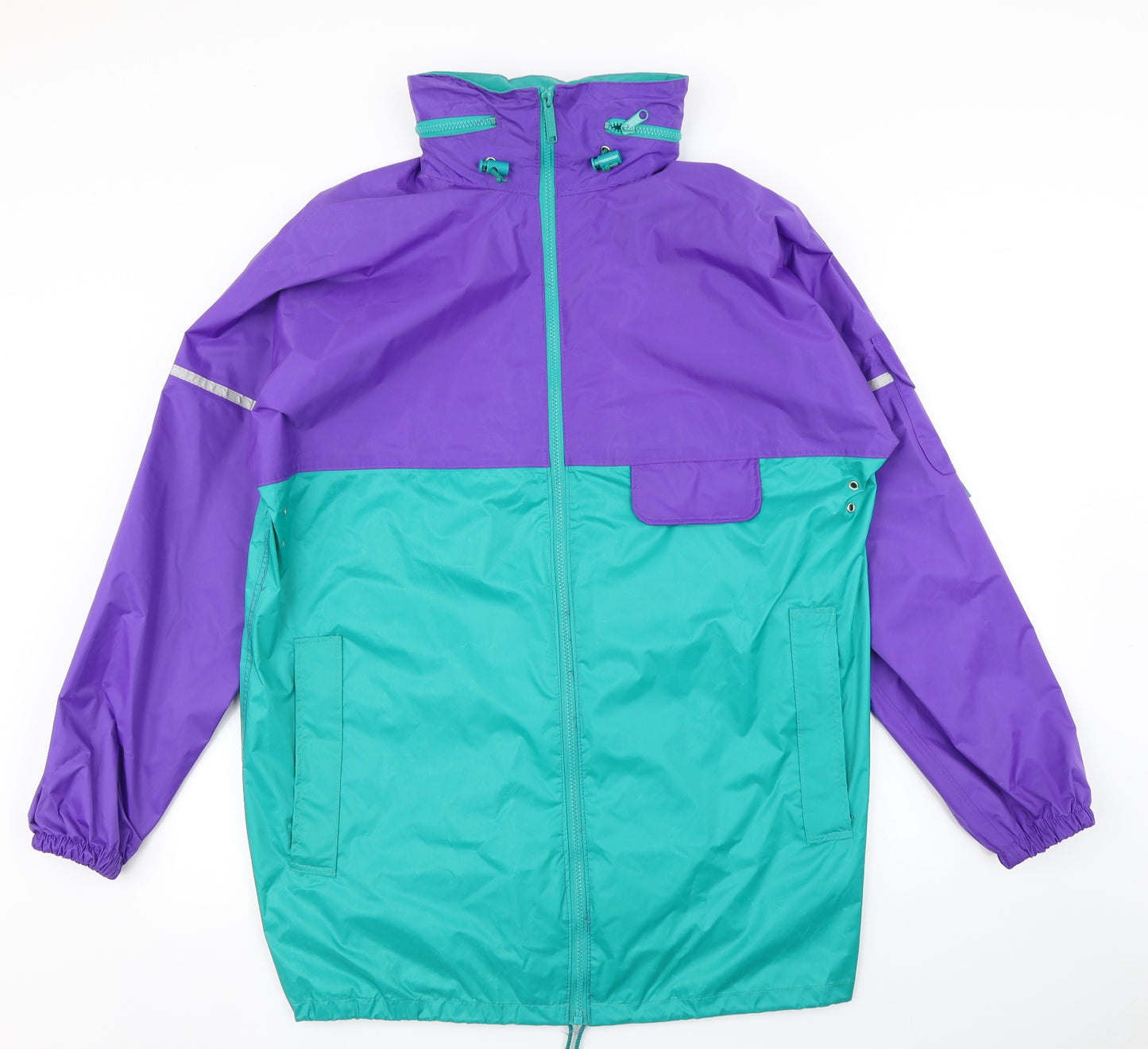 Gelert Mens Green   Rain Coat Coat Size M