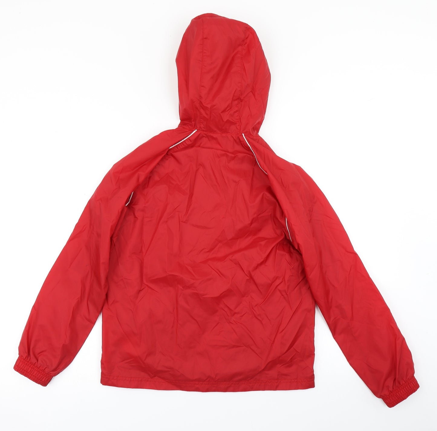 adidas Boys Red   Rain Coat Coat Size 9-10 Years