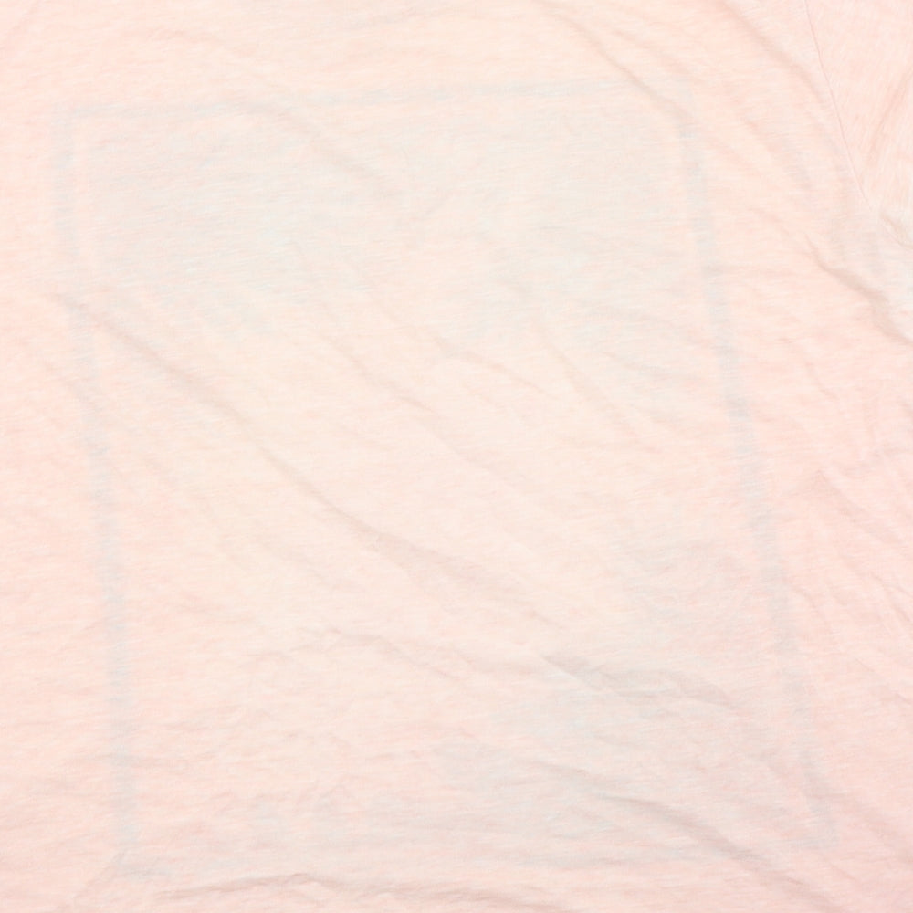 NEXT Mens Pink    T-Shirt Size L