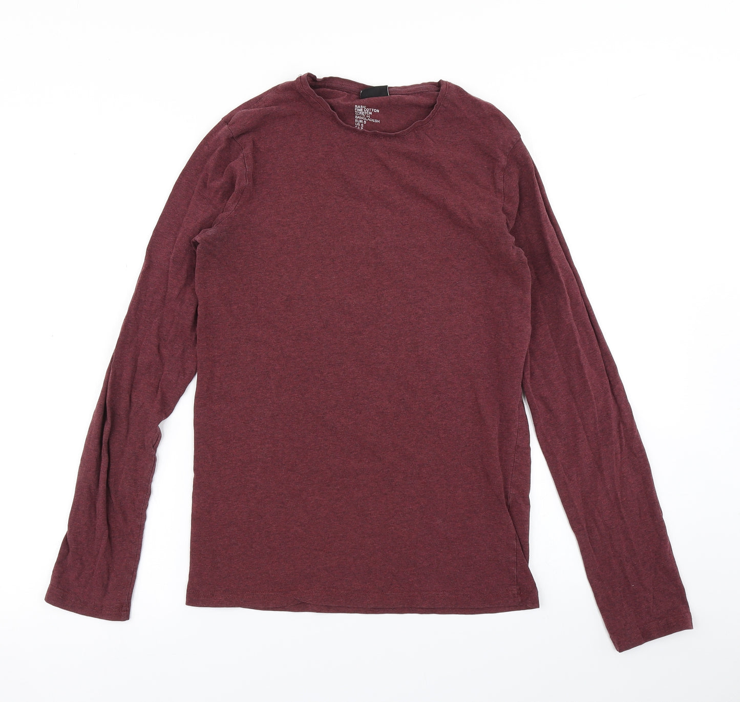 H&M Mens Red    T-Shirt Size S
