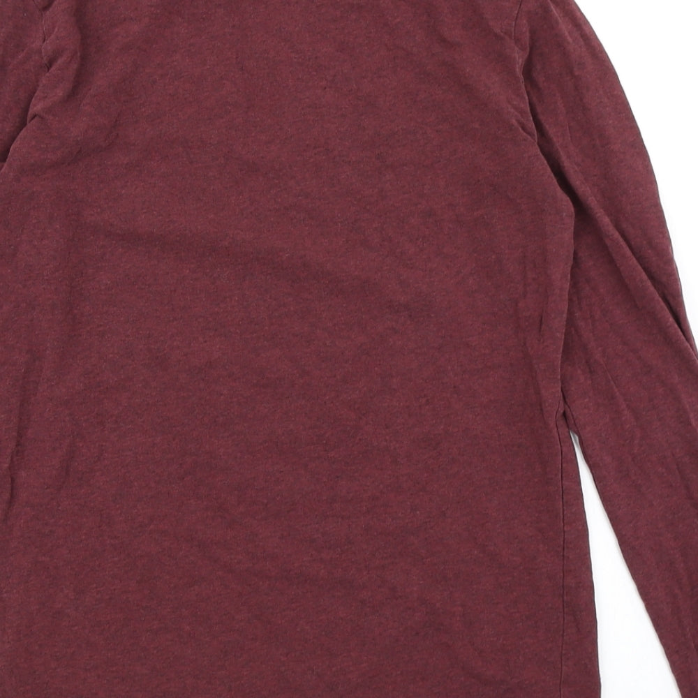 H&M Mens Red    T-Shirt Size S