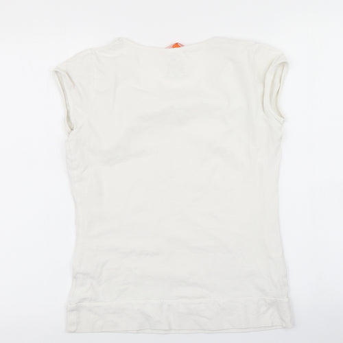 Not the same Womens White   Basic T-Shirt Size M