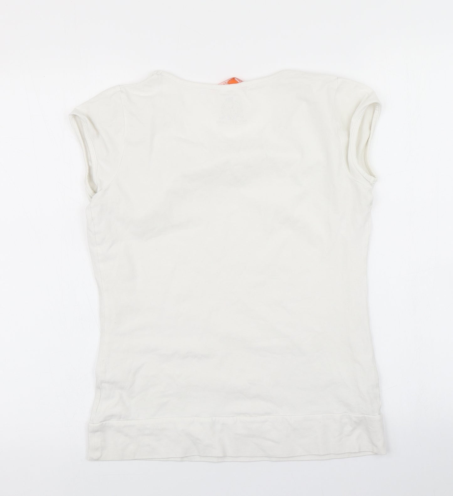 Not the same Womens White   Basic T-Shirt Size M