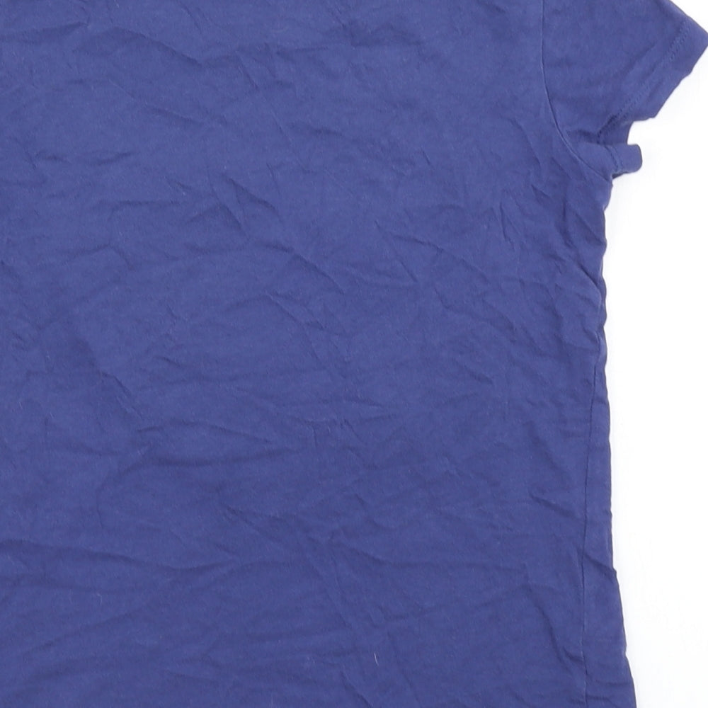 H&M Girls Blue   Basic T-Shirt Size 11 Years