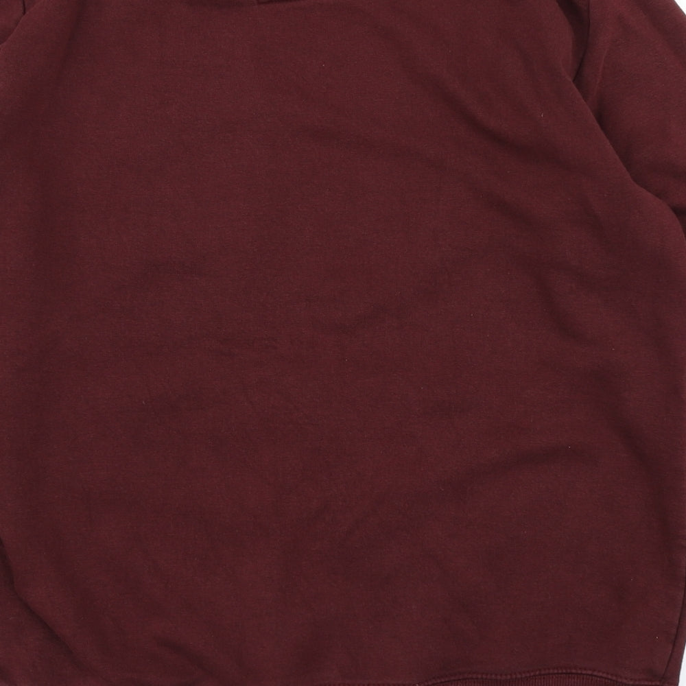 Pull & Bear Mens Purple   Pullover Sweatshirt Size L