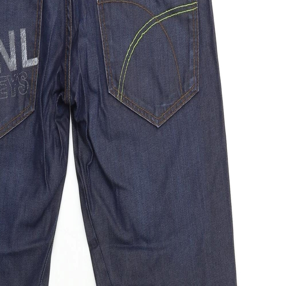 Henley's Mens Blue  Denim Straight Jeans Size 32 in L32 in