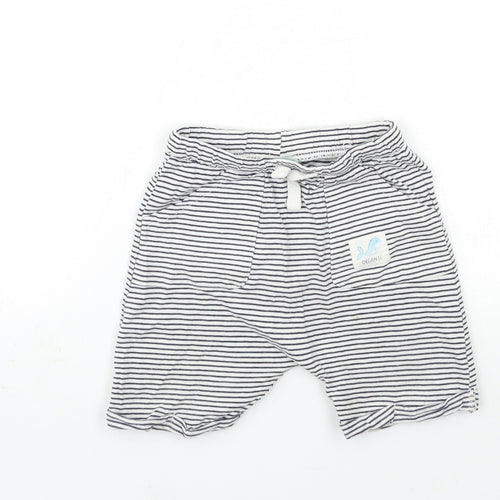 SO CUTE Baby Black Striped  Jogger Trousers Size 18-24 Months