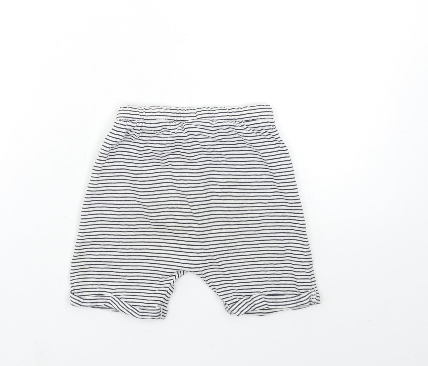 SO CUTE Baby Black Striped  Jogger Trousers Size 18-24 Months