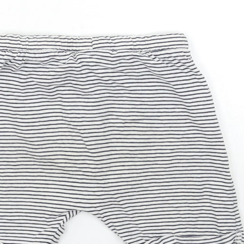 SO CUTE Baby Black Striped  Jogger Trousers Size 18-24 Months