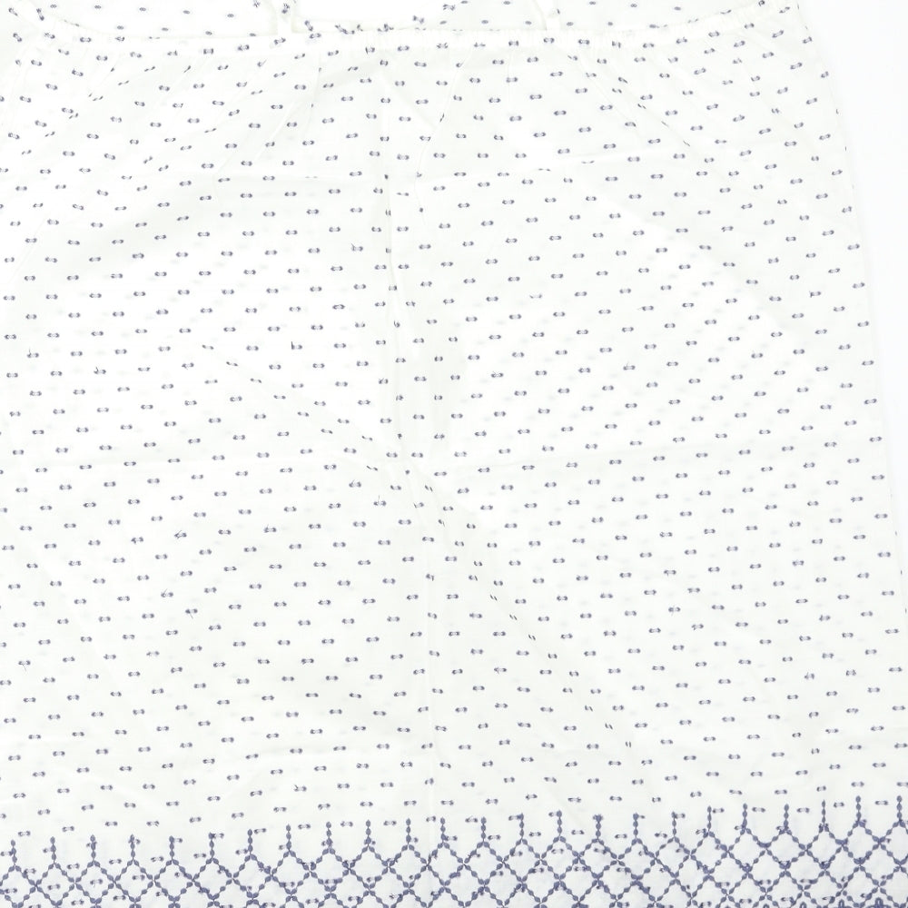George Womens White   Shift  Size 20