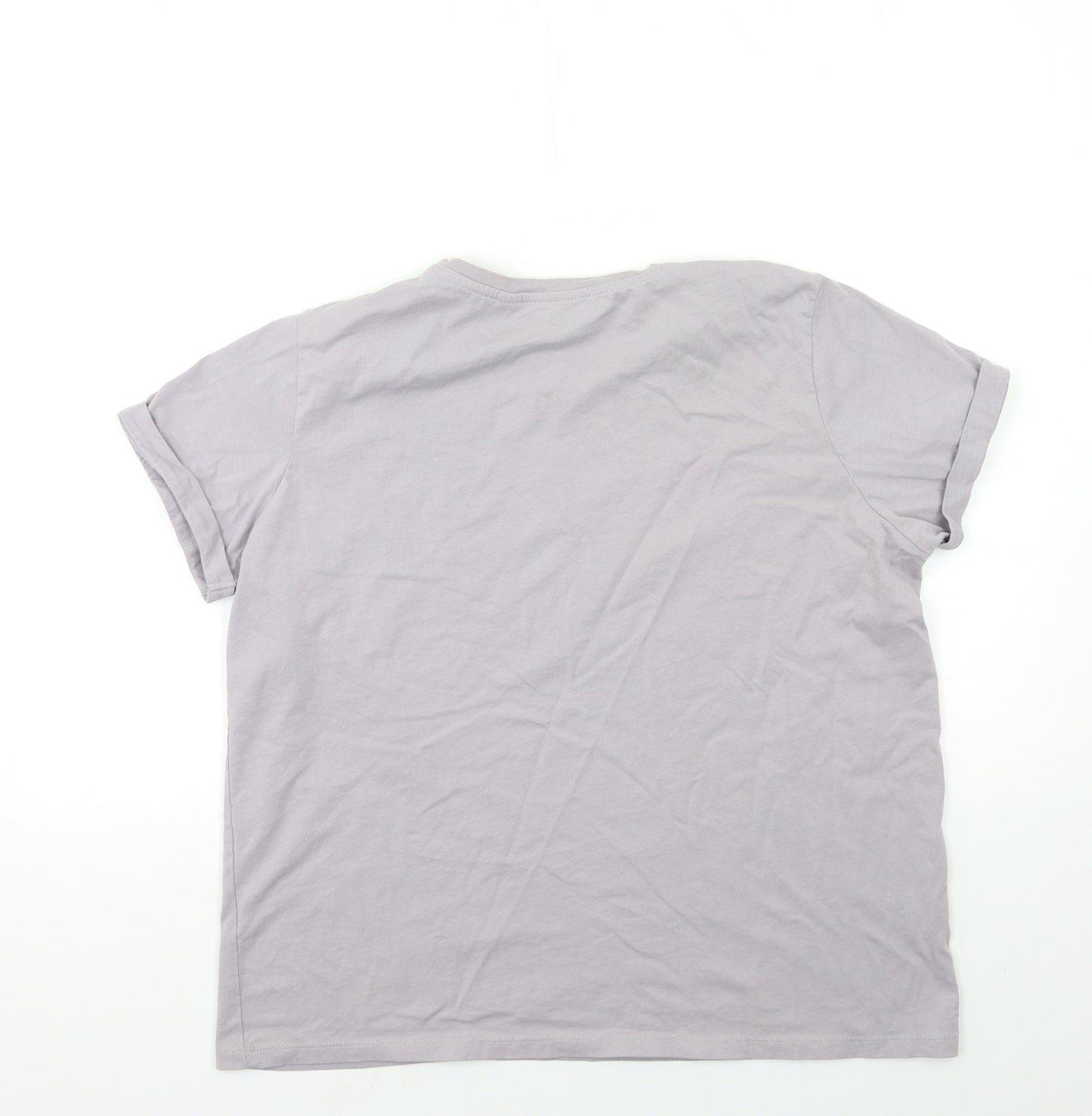 Primark Womens Grey   Basic T-Shirt Size 14