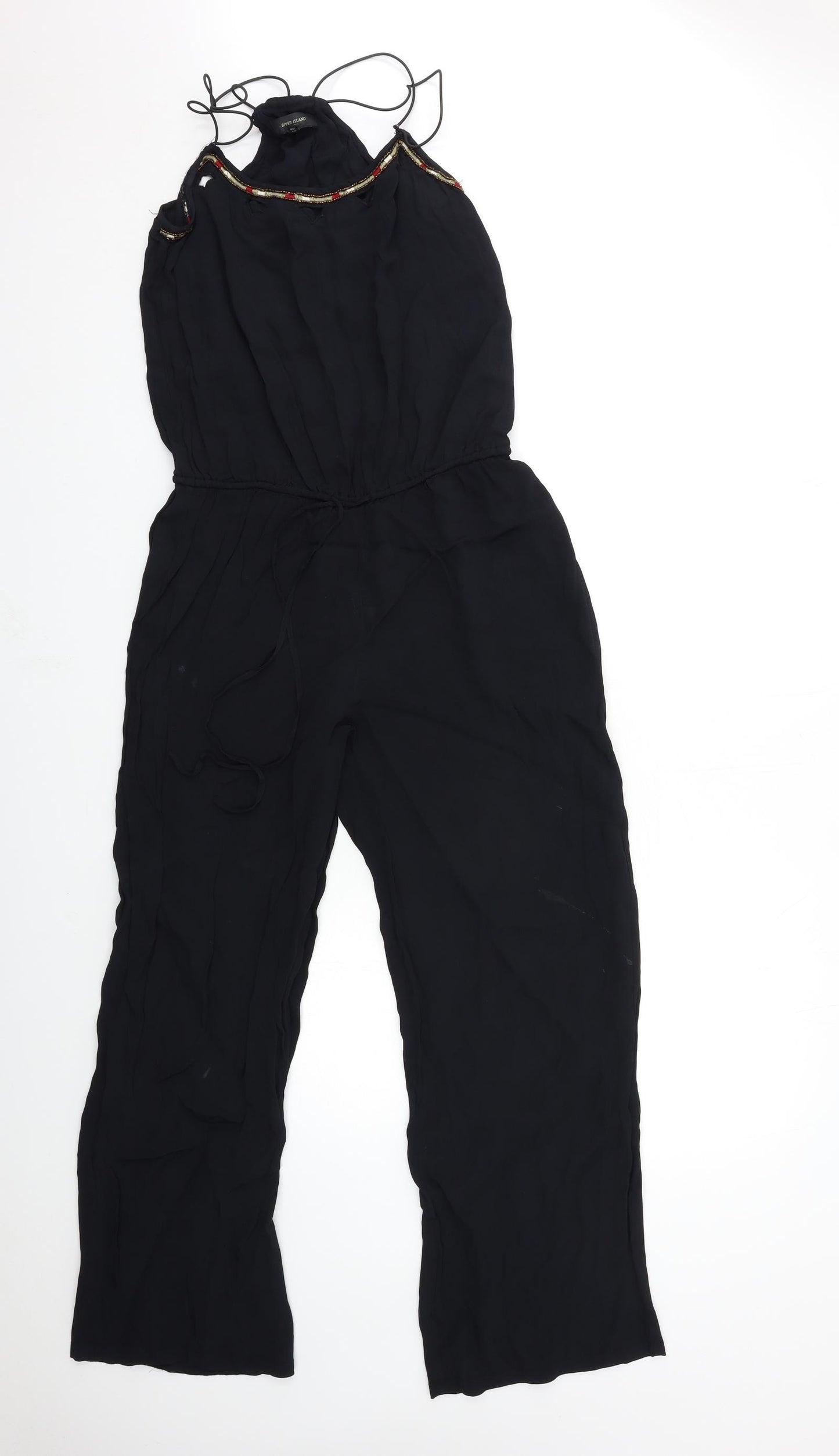 River Island Womens Black   Jumpsuit One-Piece Size 12