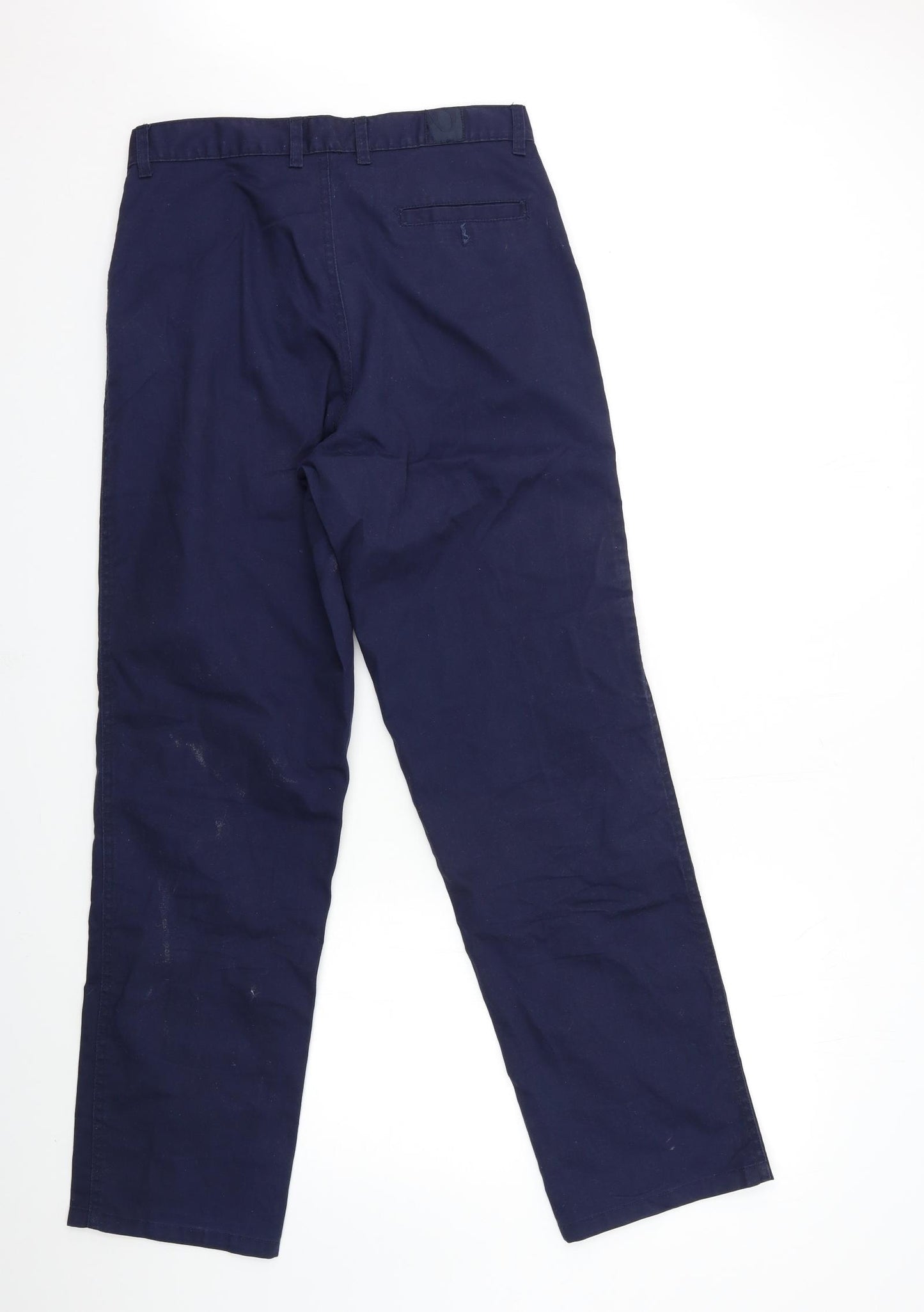 Uneek Mens Blue   Cargo Trousers Size 30 in L31 in