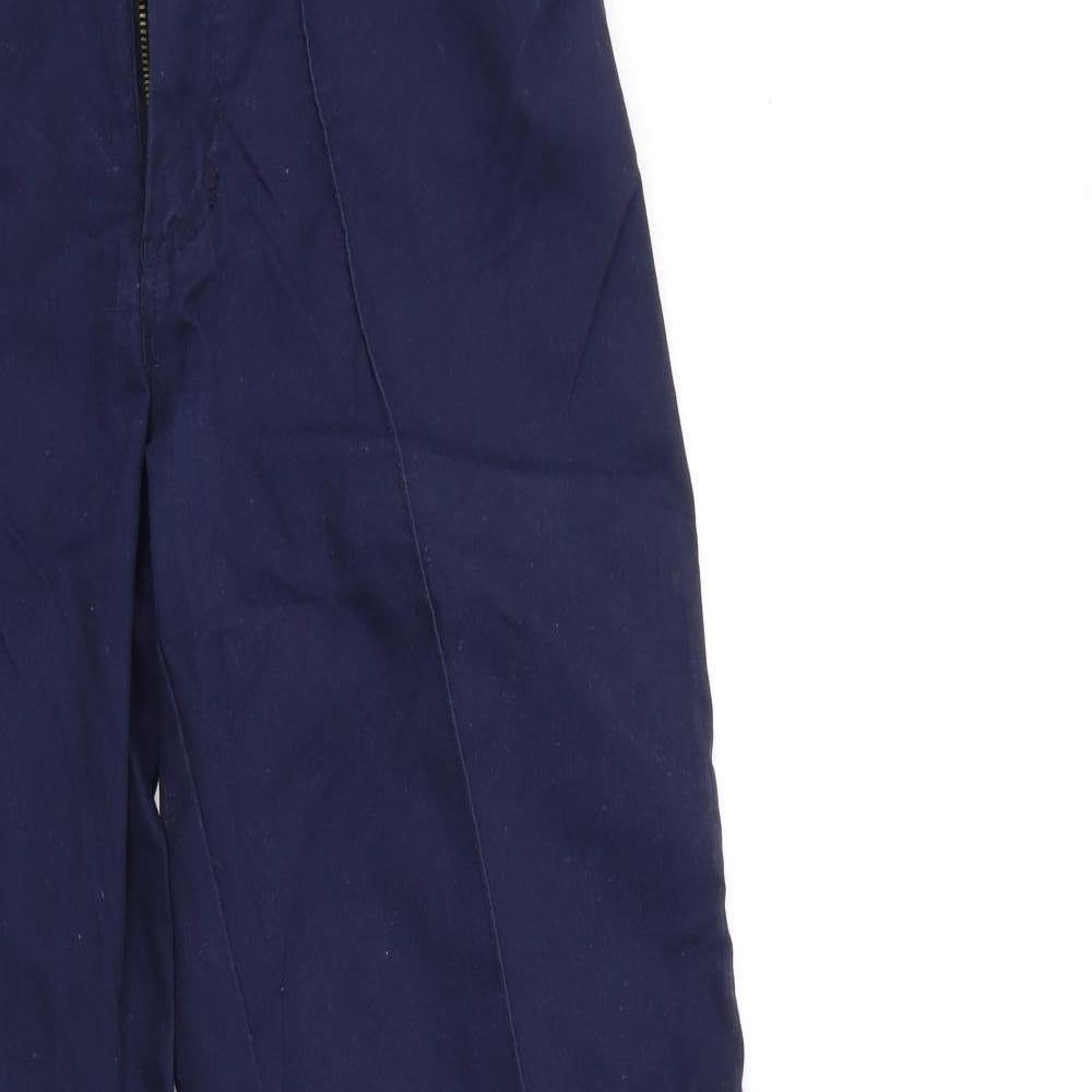 Uneek Mens Blue   Cargo Trousers Size 30 in L31 in