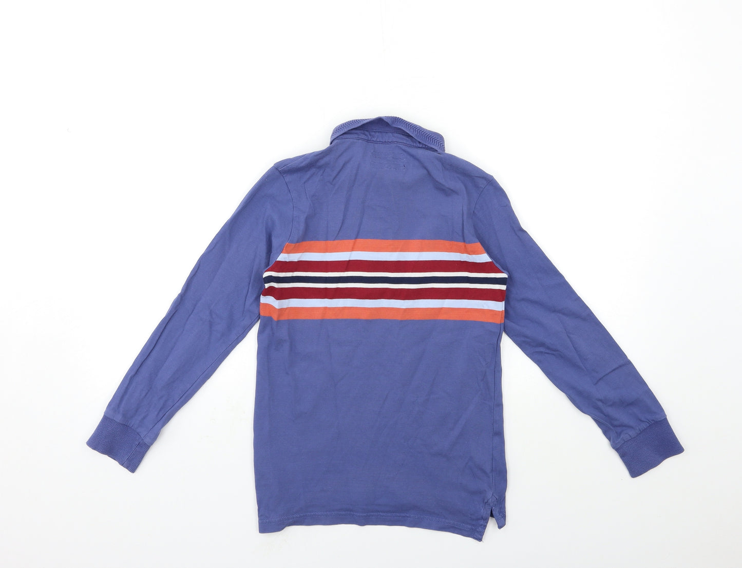 NEXT Boys Blue Striped  Basic Polo Size 9 Years