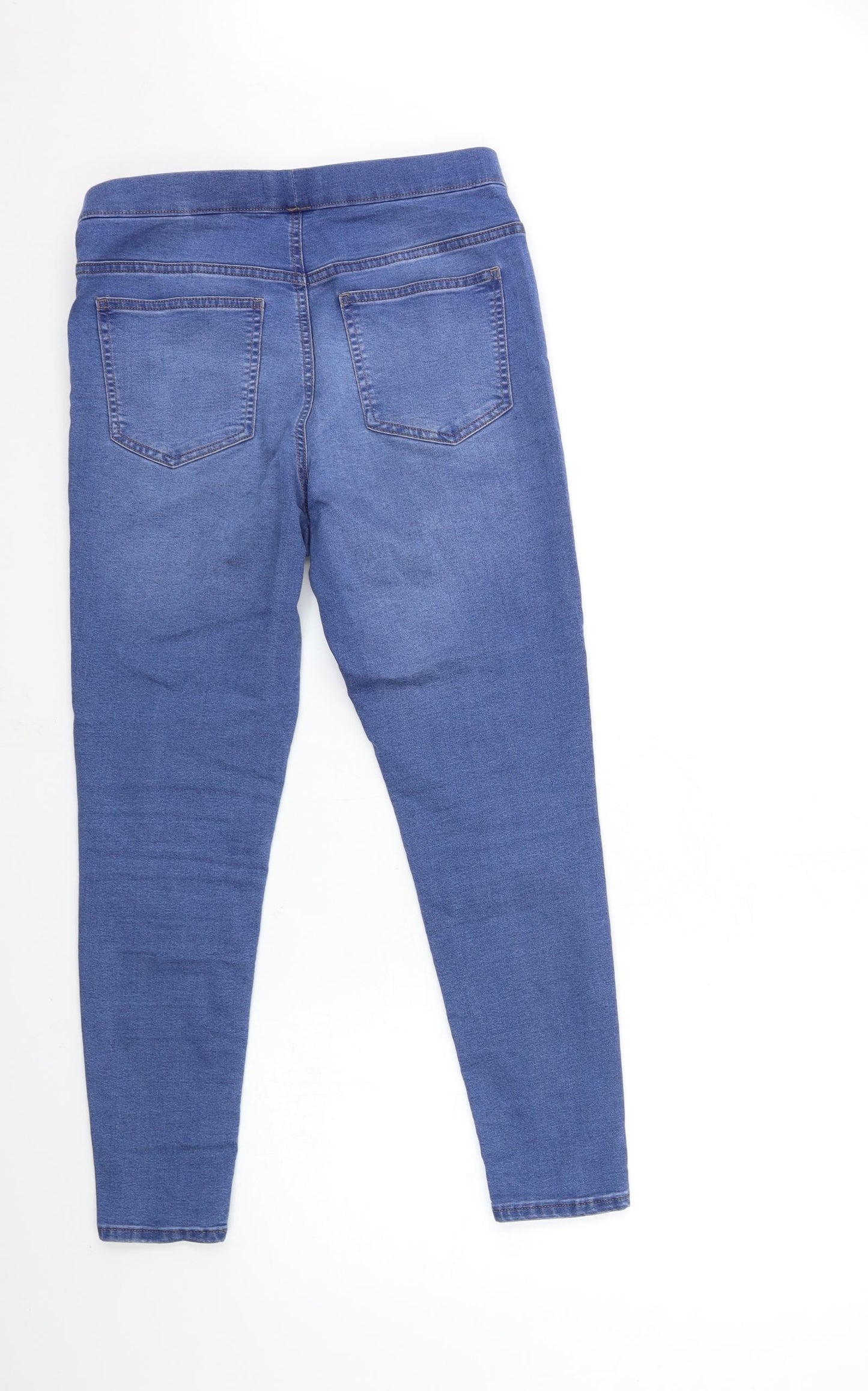Marks and Spencer Womens Blue  Denim Jegging Jeans Size 12 L26 in