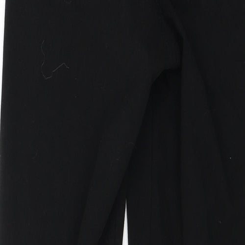Myprotein Womens Black  Jersey Capri Leggings Size XS L23 in
