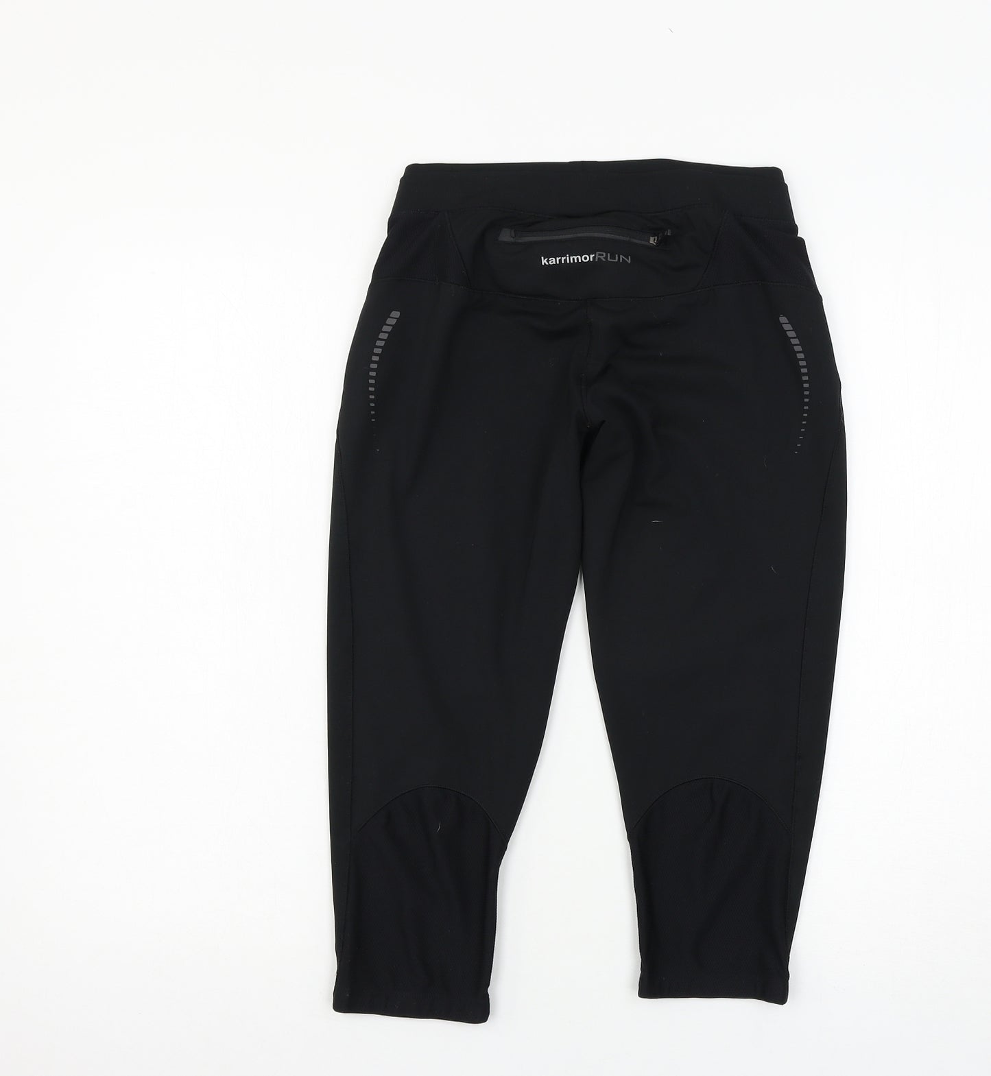 Karrimor Womens Black  Jersey Cropped Leggings Size 10