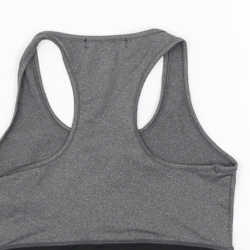 Missguided Womens Grey  Jersey Basic Tank Size 8