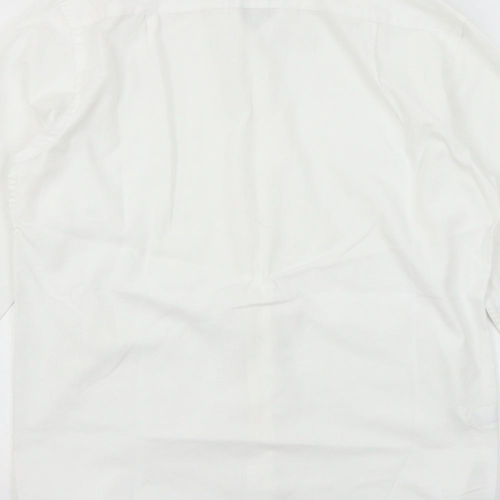 Marks and Spencer Mens White    Dress Shirt Size 14.5