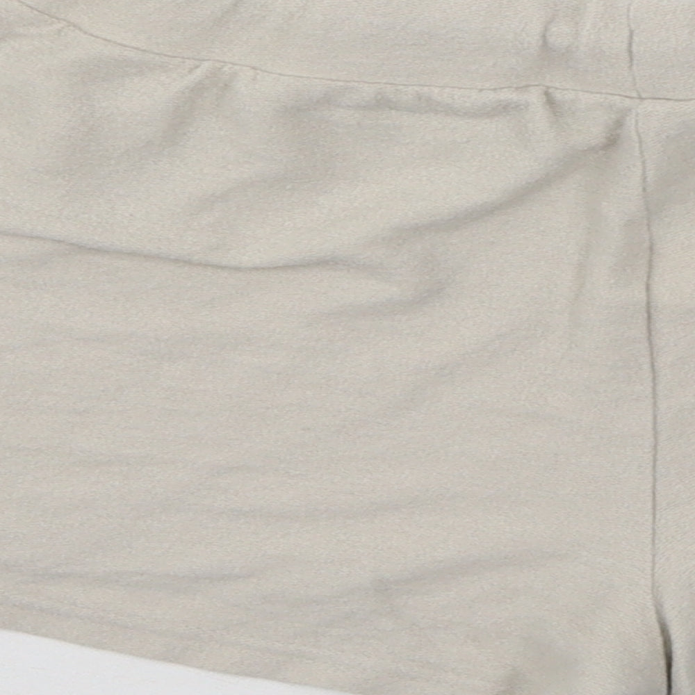 Disney Womens Beige Solid Jersey Top Pyjama Pants Size 6  - Mickey Mouse