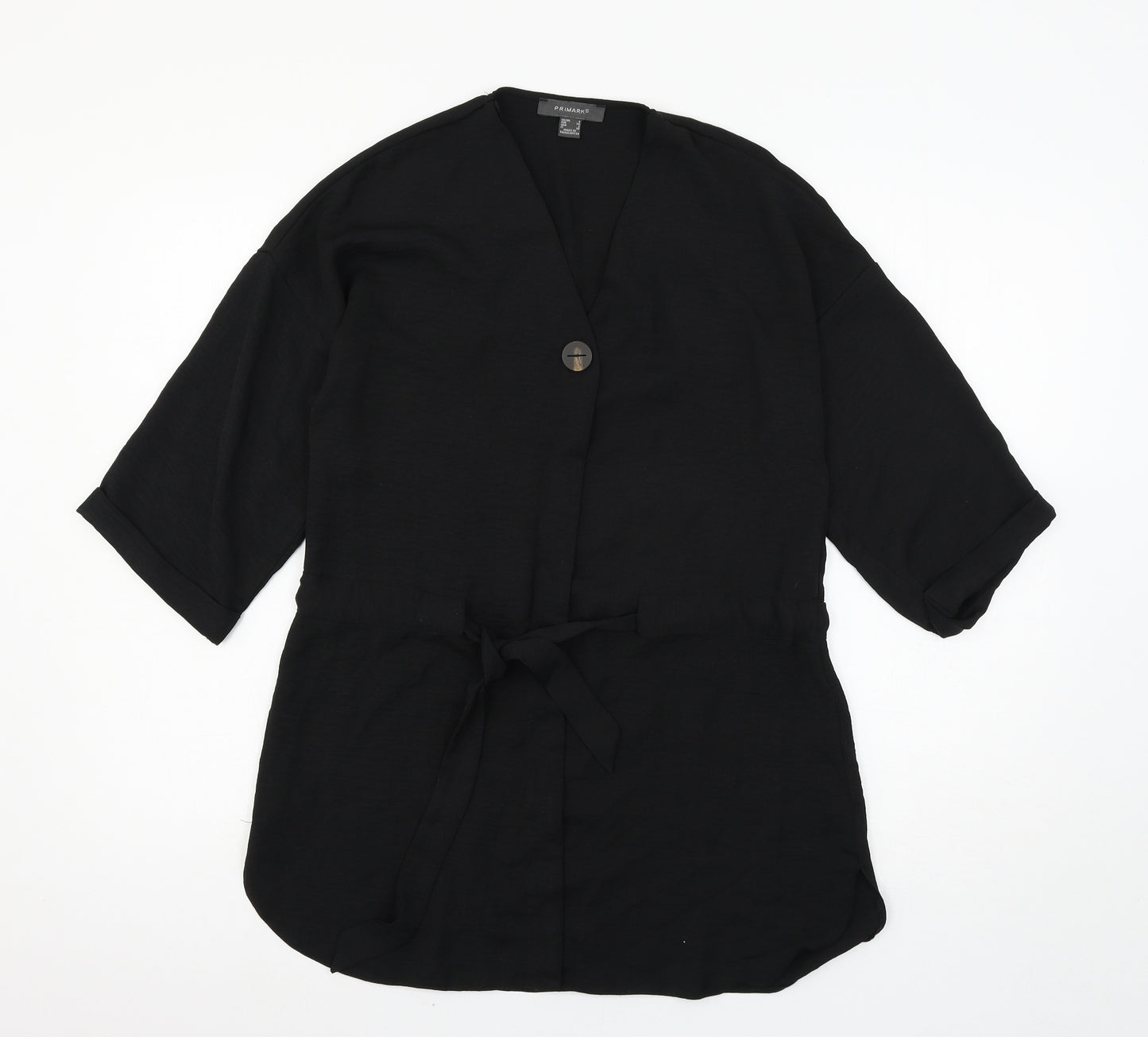 Primark Womens Black   Basic Blouse Size 6