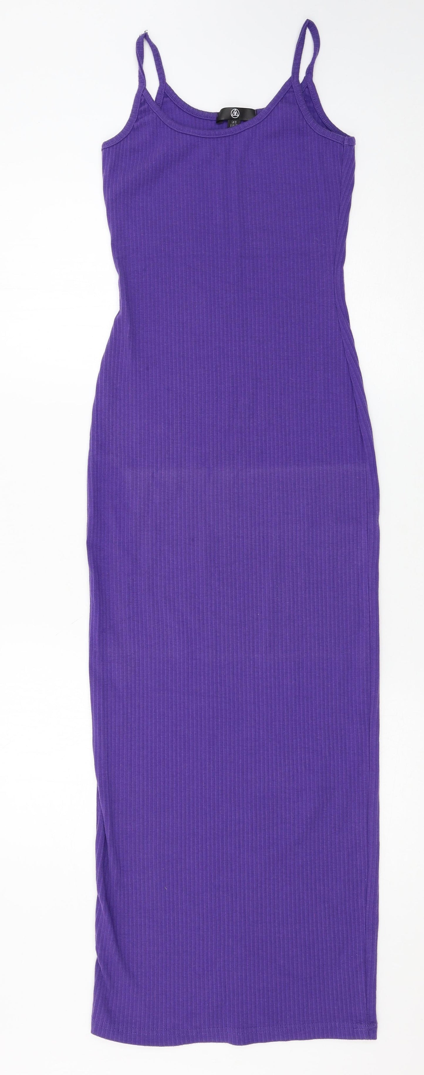 Missguided Womens Purple  Jersey Bodycon  Size 8