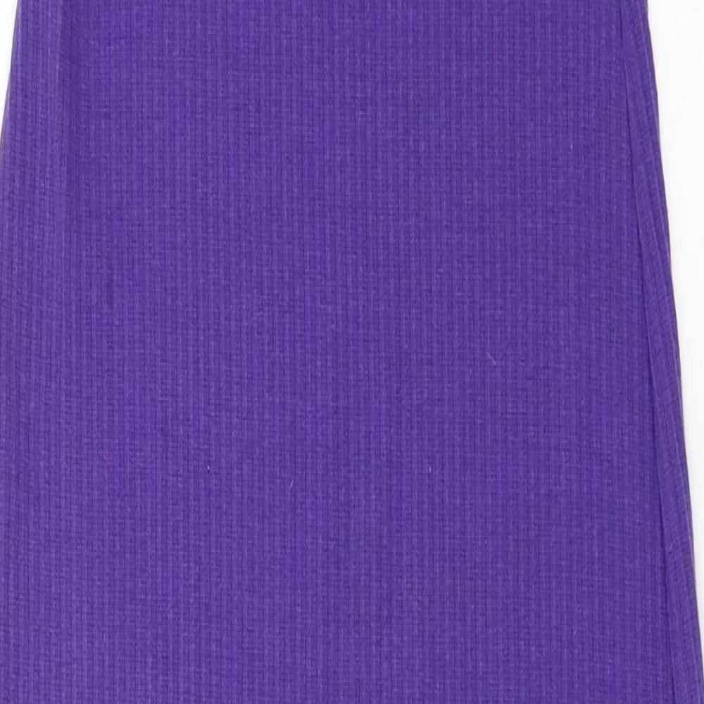 Missguided Womens Purple  Jersey Bodycon  Size 8