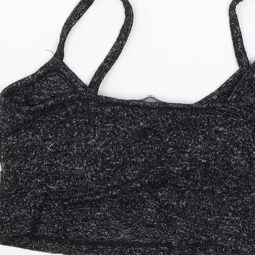 Select Womens Grey  Jersey Basic Tank Size XS