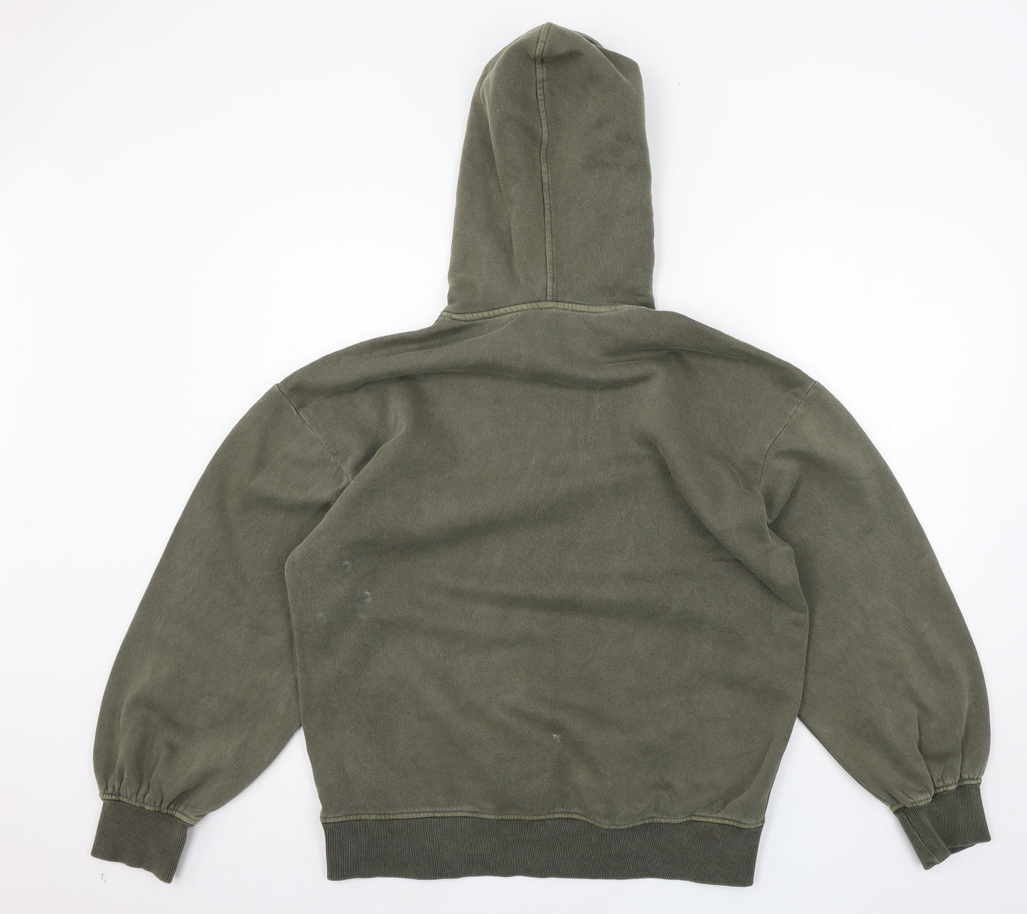 & Other Stories Womens Green  Jersey Pullover Hoodie Size S