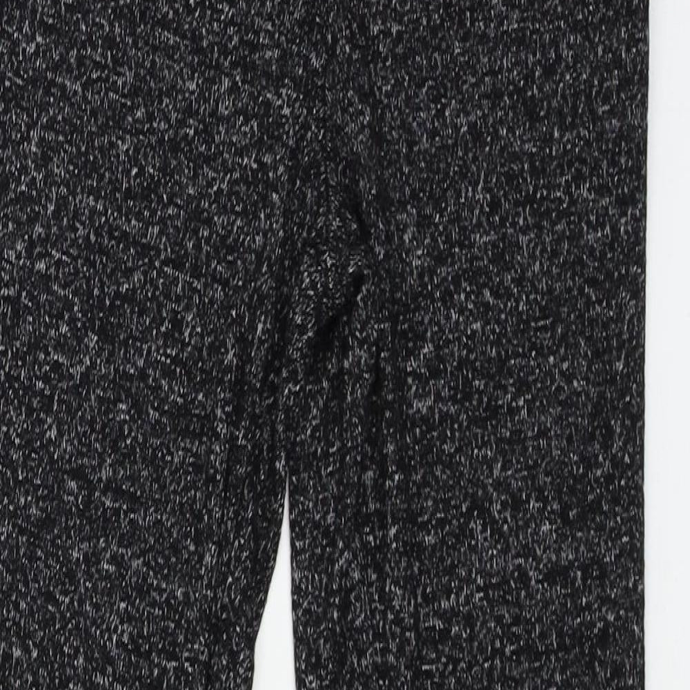 Select Womens Grey  Knit Capri Leggings Size XS L26 in