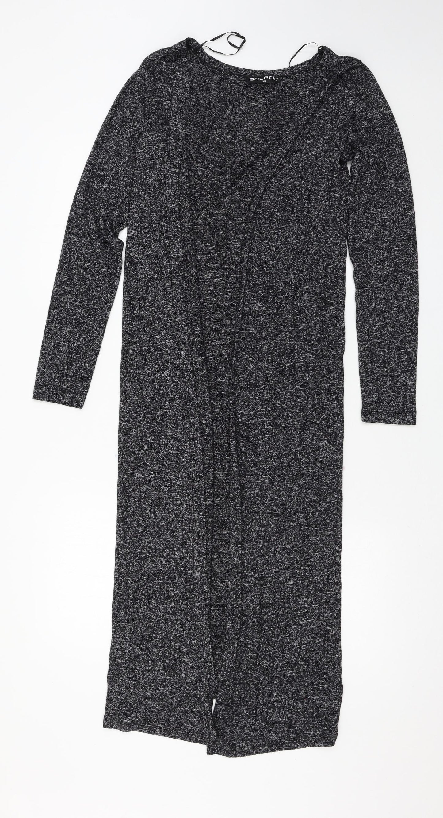 Select Womens Grey  Jersey Cardigan Jumper Size XS