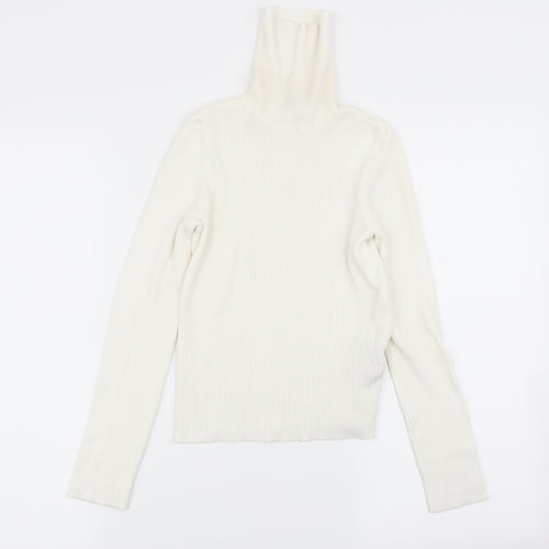 Divided by H&M Womens White   Basic T-Shirt Size 6