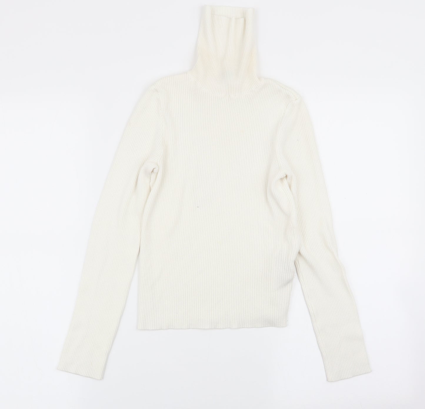 Divided by H&M Womens White   Basic T-Shirt Size 6