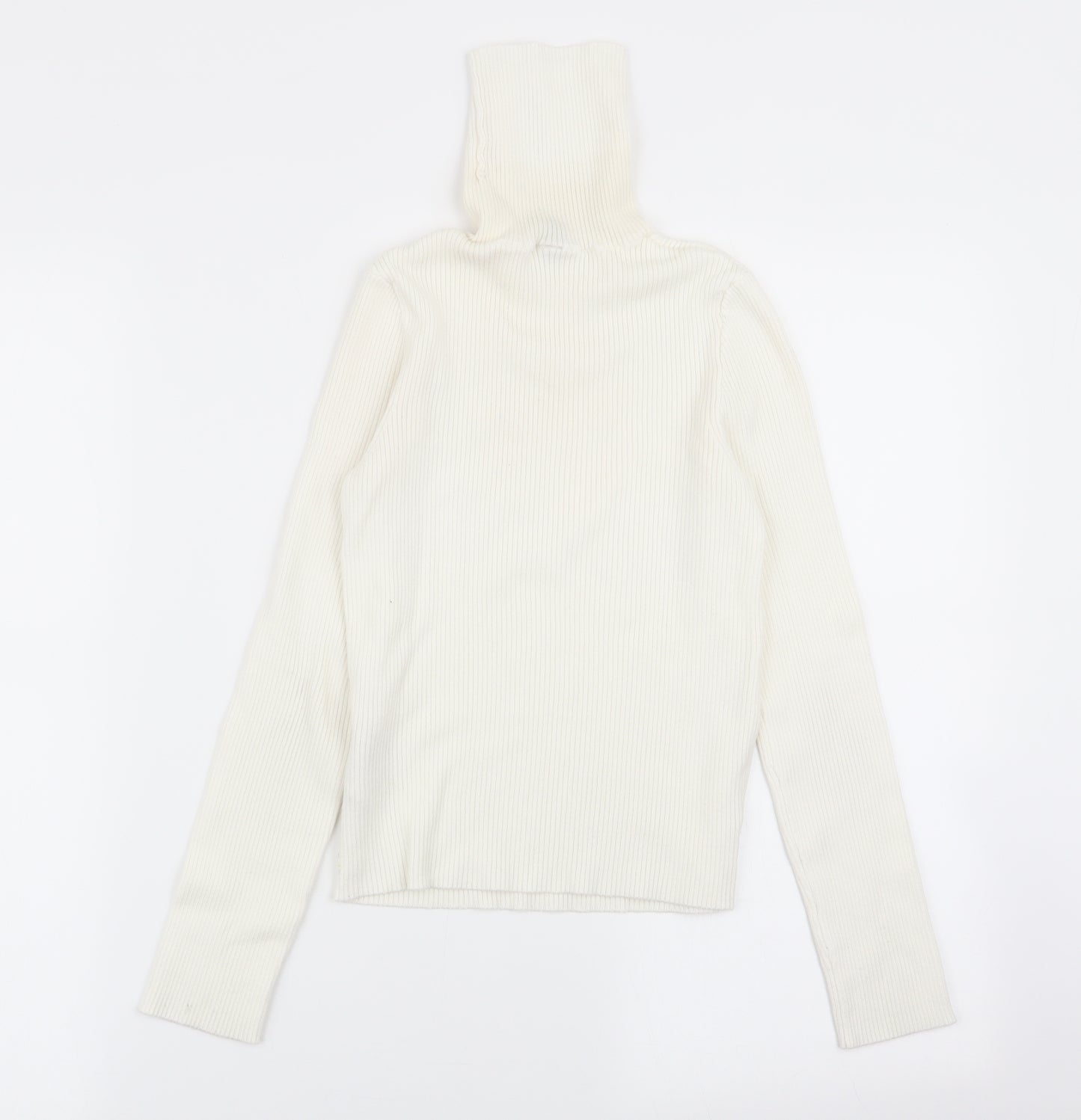 Divided by H&M Womens White   Basic T-Shirt Size 6