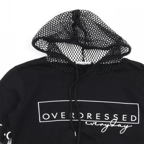 Select Womens Black   Pullover Jumper Size S
