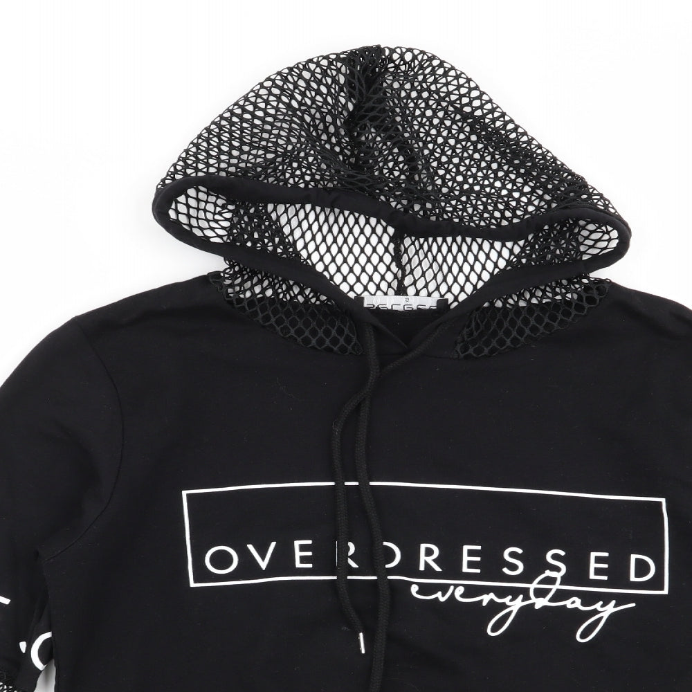 Select Womens Black   Pullover Jumper Size S