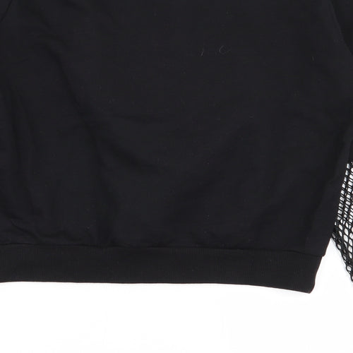Select Womens Black   Pullover Jumper Size S