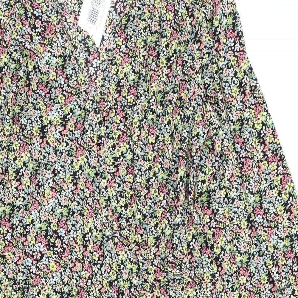 Papaya Womens Multicoloured Floral  Fit & Flare  Size 14