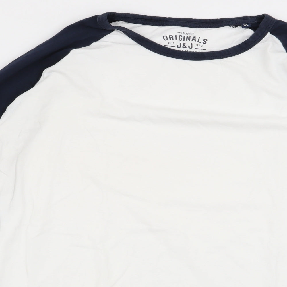 jack jones Mens Multicoloured    T-Shirt Size XL