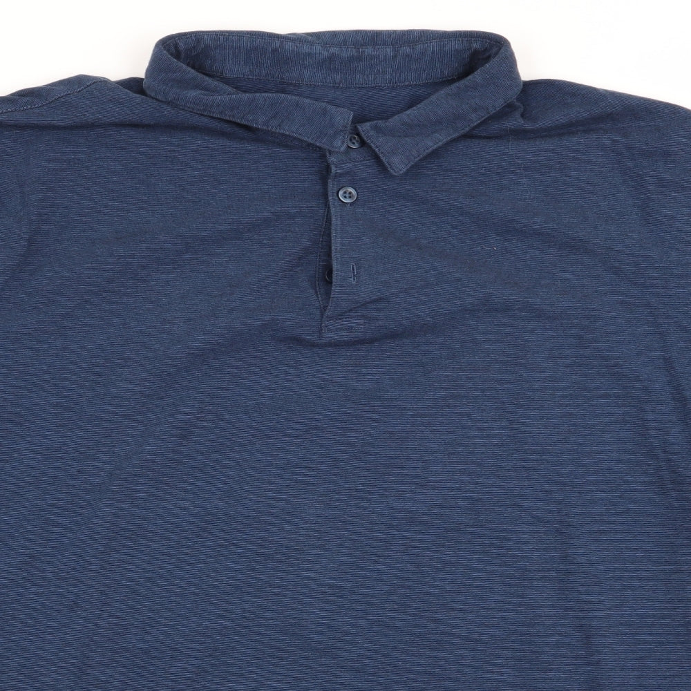 H&M Mens Blue    Polo Size 2XL